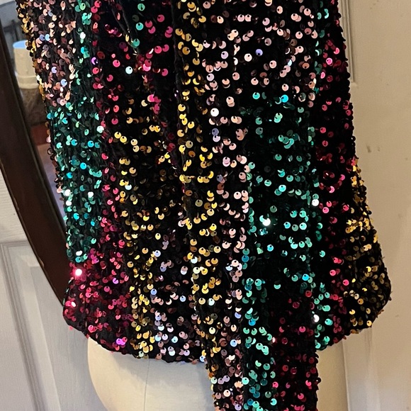 Multicolor Sequin Top - Picture 3 of 15